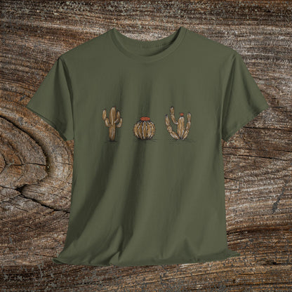 Retro Cactus Abstract T-Shirt
