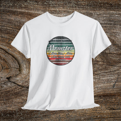 Momster Retro Grunge Mom T-Shirt — Funny Mom Gift