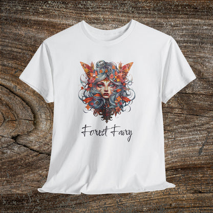Vintage Forest Fairy T-Shirt - Enchanted Woodland Graphic Tee