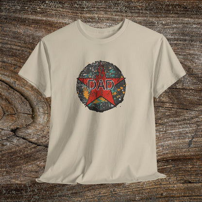 Grunge Dad Star T-Shirt — Retro Father's Day Gift