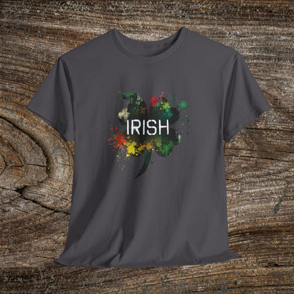 Grunge Irish Clover T-Shirt | St. Patrick’s Day Tee