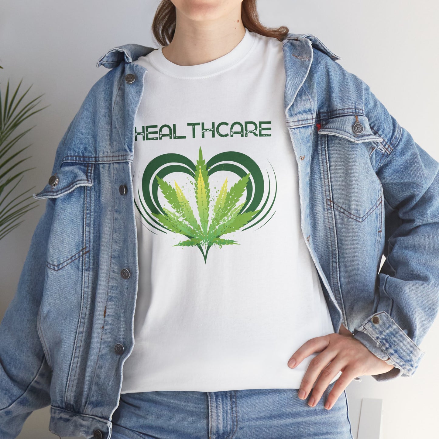 Grunge Weed 420 TShirt - Retro "Healthcare" Marijuana Stoner Gift