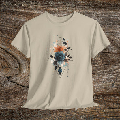 Retro Flower T-Shirt — Vintage Floral Graphic Tee