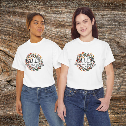 Funny Retro 'M.I.L.F. — Man I Love Fishing' T-Shirt