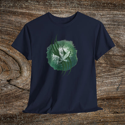 Grunge Weed Leaf 420 TShirt - Retro Marijuana Stoner Gift