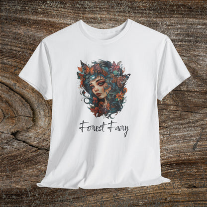 Vintage Forest Fairy T-Shirt - Enchanted Woodland Graphic Tee