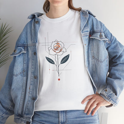 Retro Flower T-Shirt — Vintage Floral Graphic Tee