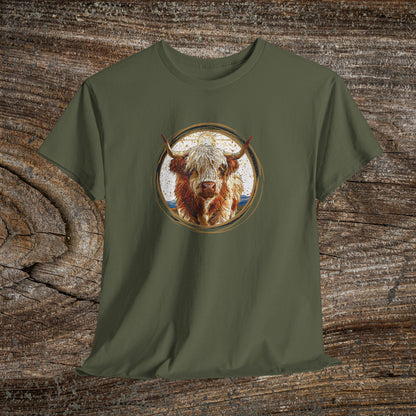 Rustic Boho Cow TShirt