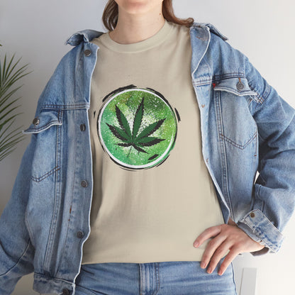 Weed Leaf 420 TShirt Grunge - Retro Weed Marijuana Stoner Gift