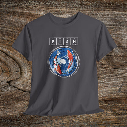 Retro Koi Fish T-Shirt — Grunge Japanese Carp Tee