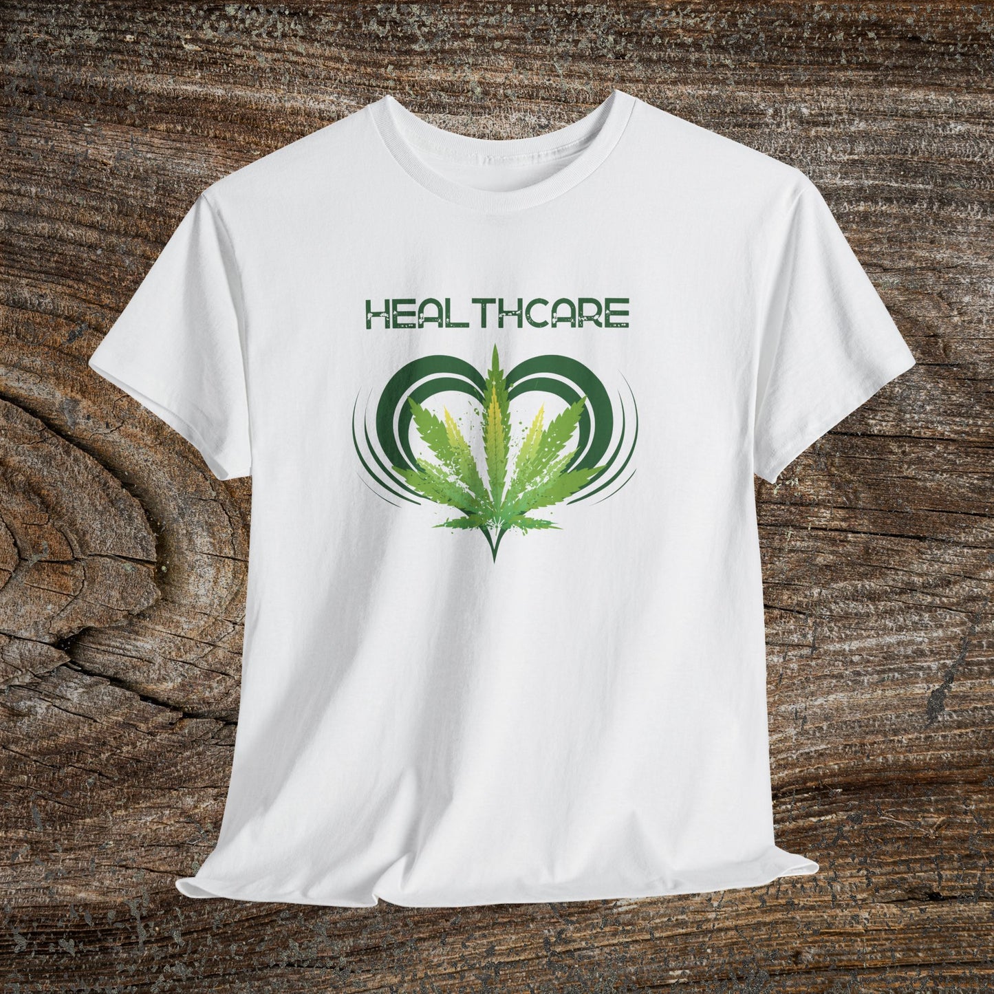 Grunge Weed 420 TShirt - Retro "Healthcare" Marijuana Stoner Gift