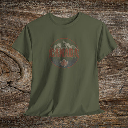 Distressed Canadian Logo T-Shirt — Grunge Canada Tee
