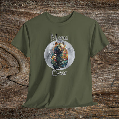 Mama Bear Nature T-Shirt - Woodland Mom Graphic Tee
