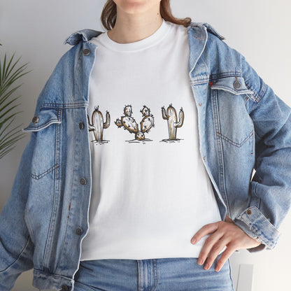 Retro Cactus Abstract TShirt