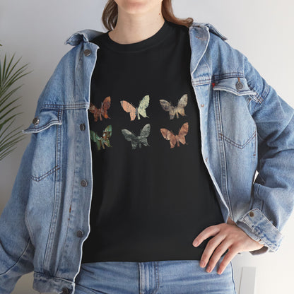 Rustic Butterfly T-Shirt — Nature Lover Gift