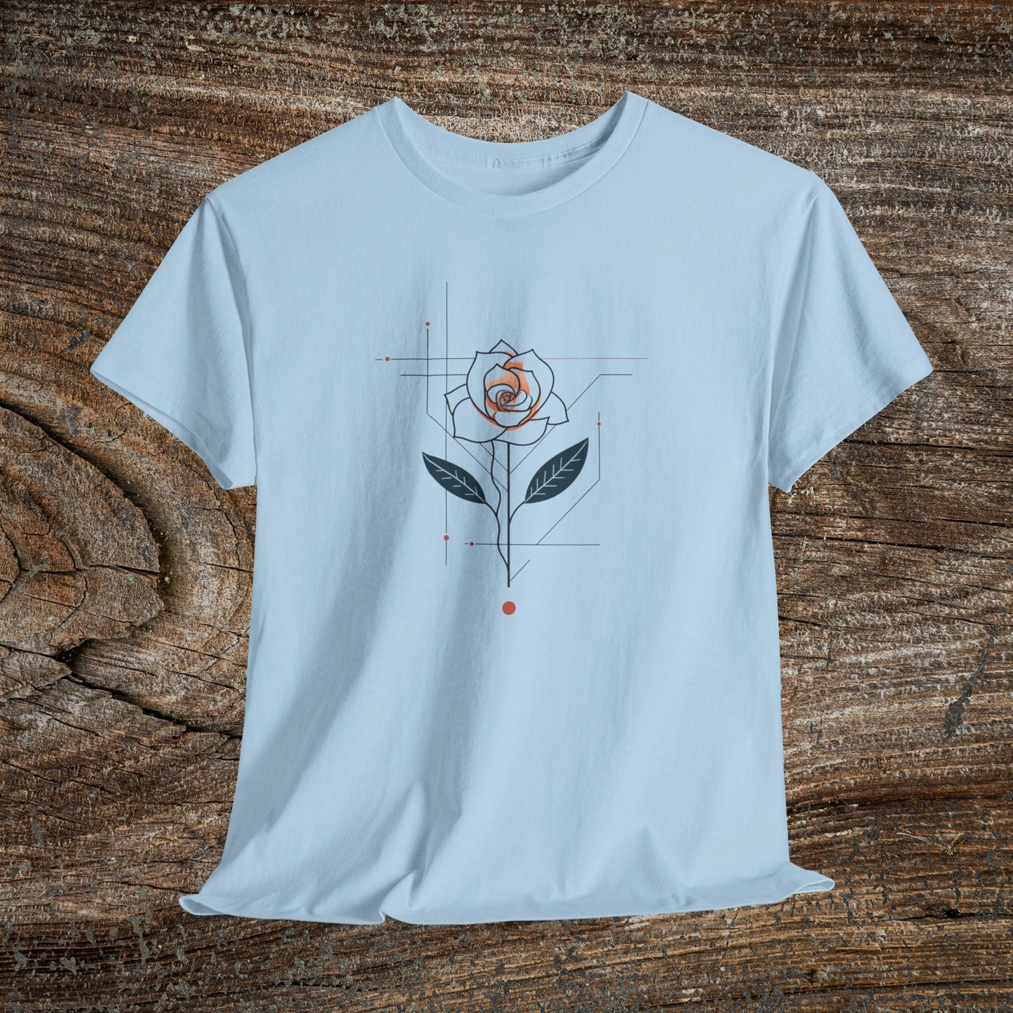 Retro Flower T-Shirt — Vintage Floral Graphic Tee