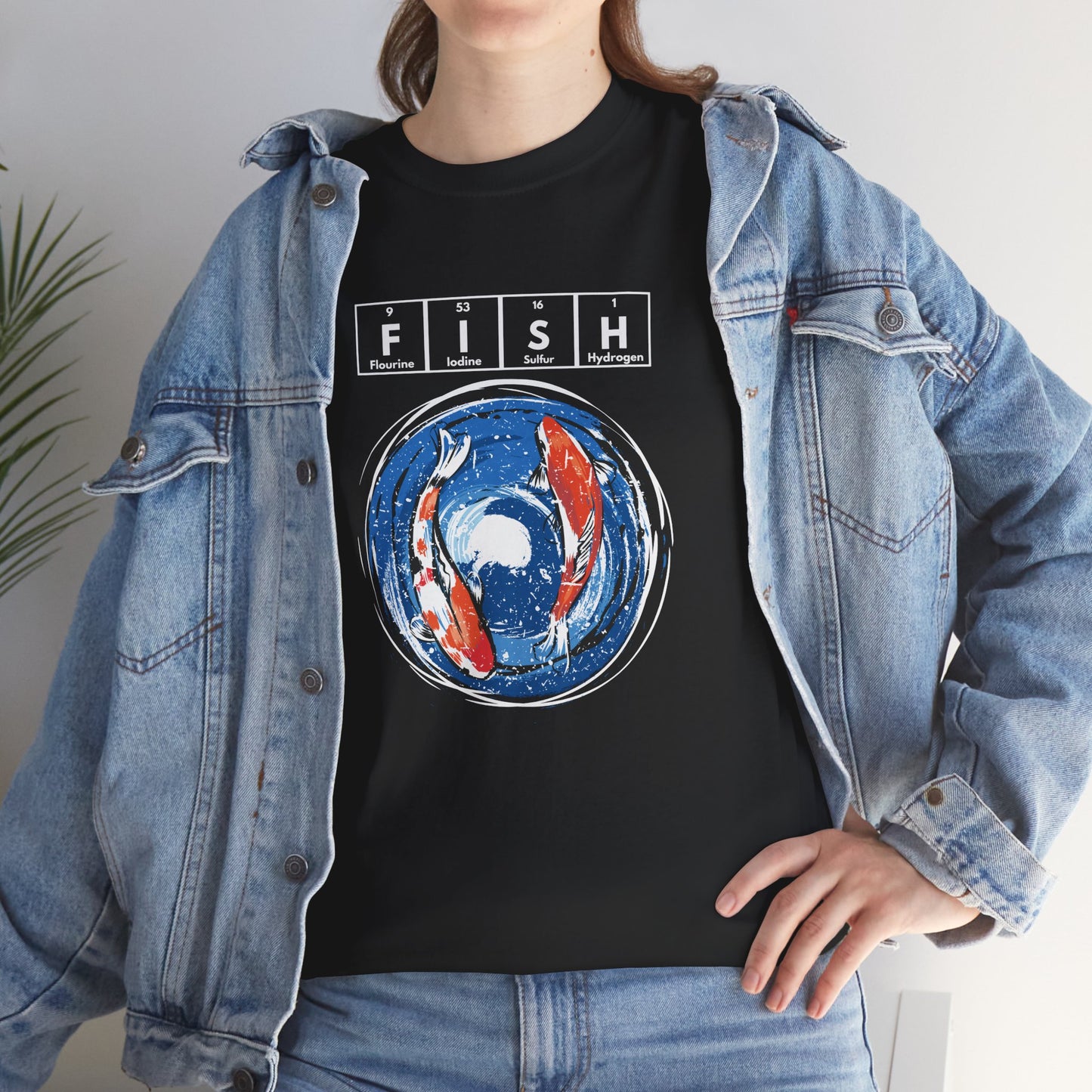 Retro Koi Fish T-Shirt — Grunge Japanese Carp Tee