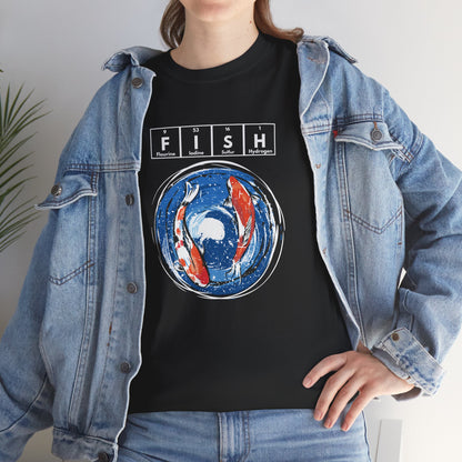Retro Koi Fish T-Shirt — Grunge Japanese Carp Tee