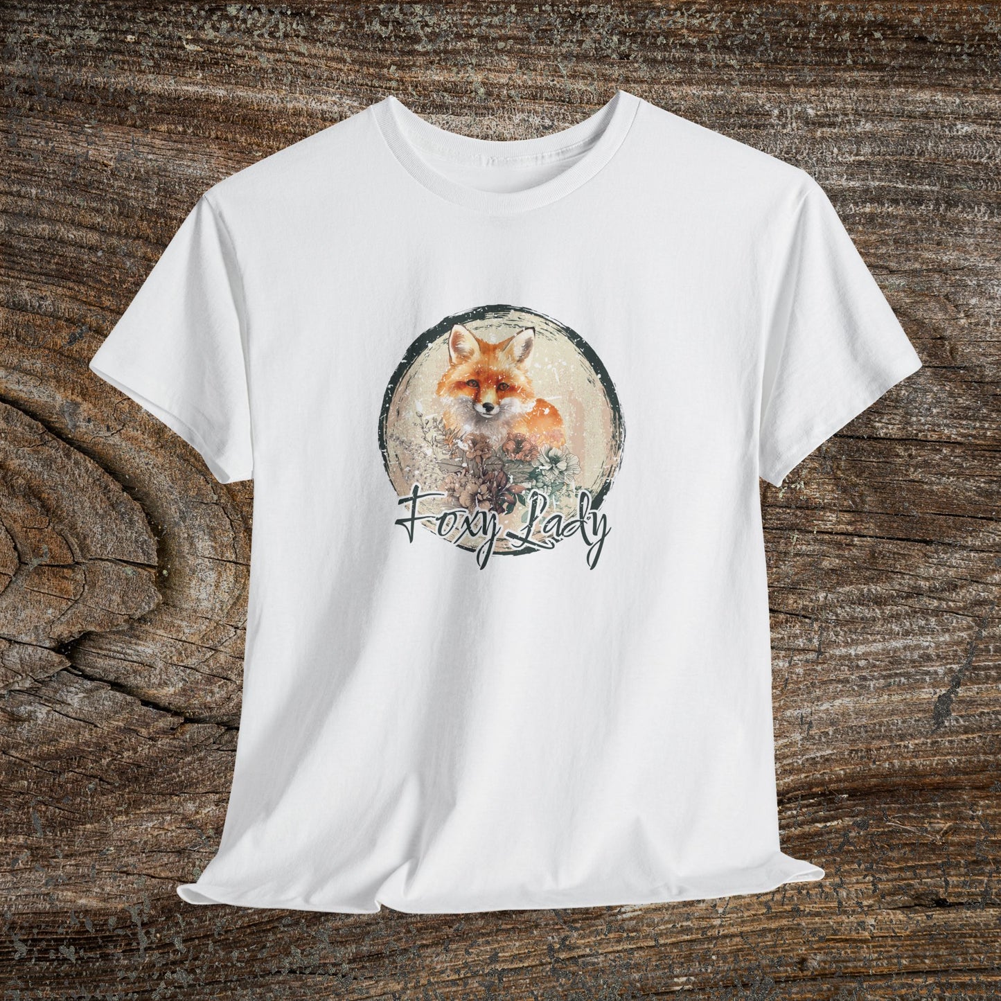 Vintage 'Foxy Lady' T-Shirt — Retro Women's Empowerment Tee