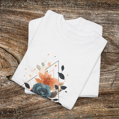 Retro Flower T-Shirt — Vintage Floral Graphic Tee
