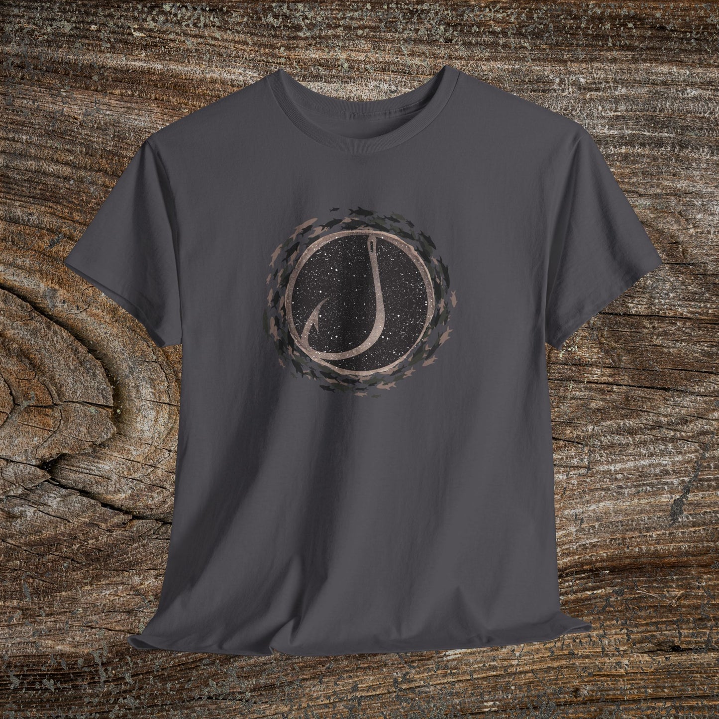 Modern Fishing T-Shirt — Outdoor Angler Fisherman Gift