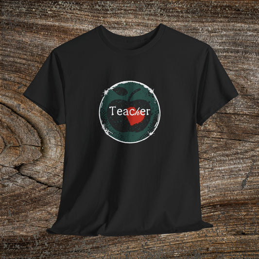 Retro Grunge Teacher T-Shirt — Vintage School Tee