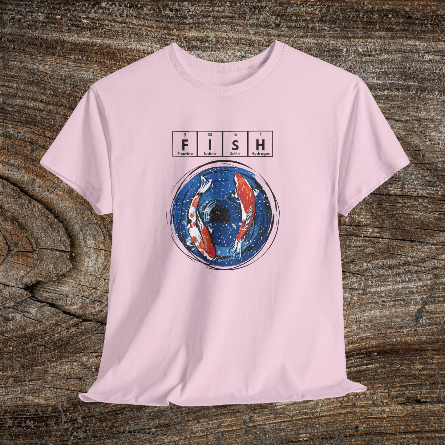Retro Koi Fish T-Shirt — Grunge Japanese Carp Tee