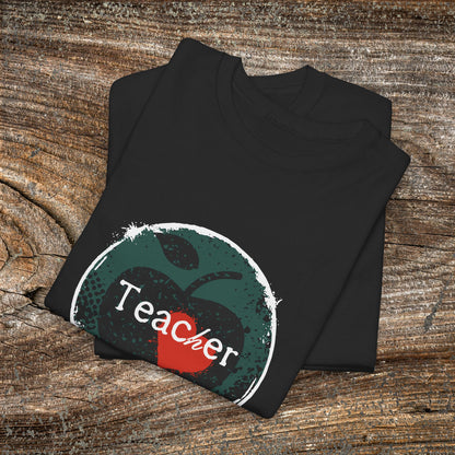 Retro Grunge Teacher T-Shirt — Vintage School Tee