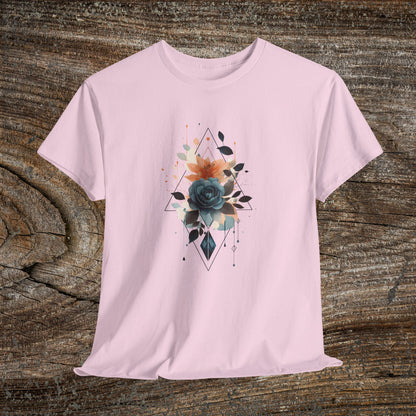 Retro Flower T-Shirt — Vintage Floral Graphic Tee