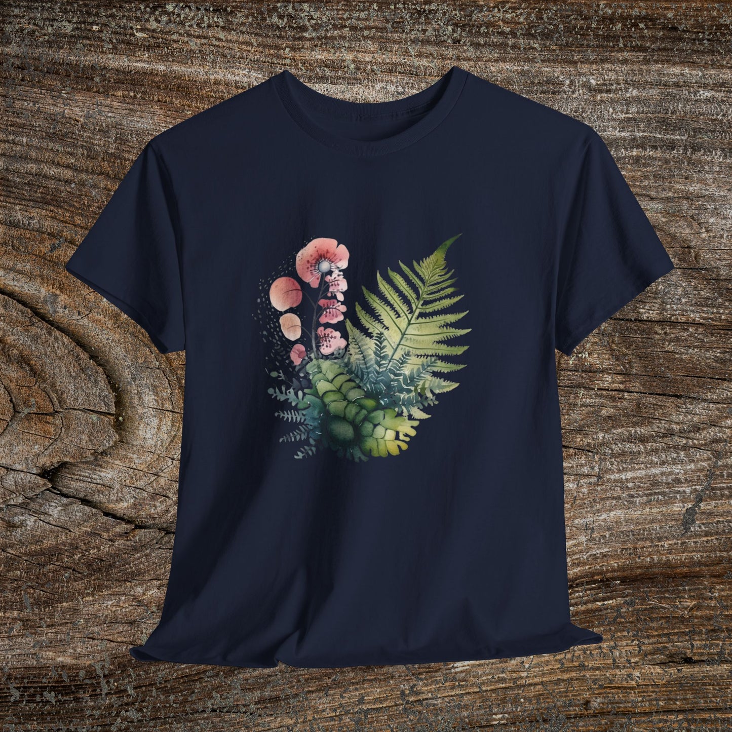 Vintage Botanical Watercolour T-Shirt